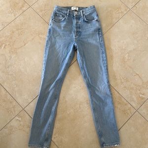 Agolde High Rise Skinny Jeans